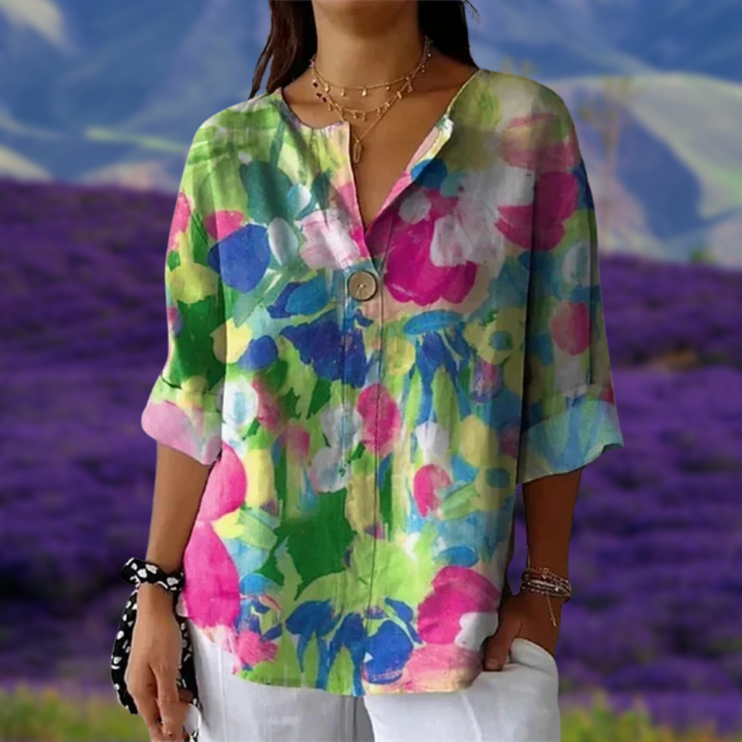 ZADIYA™ | FLORAL BLOUSE