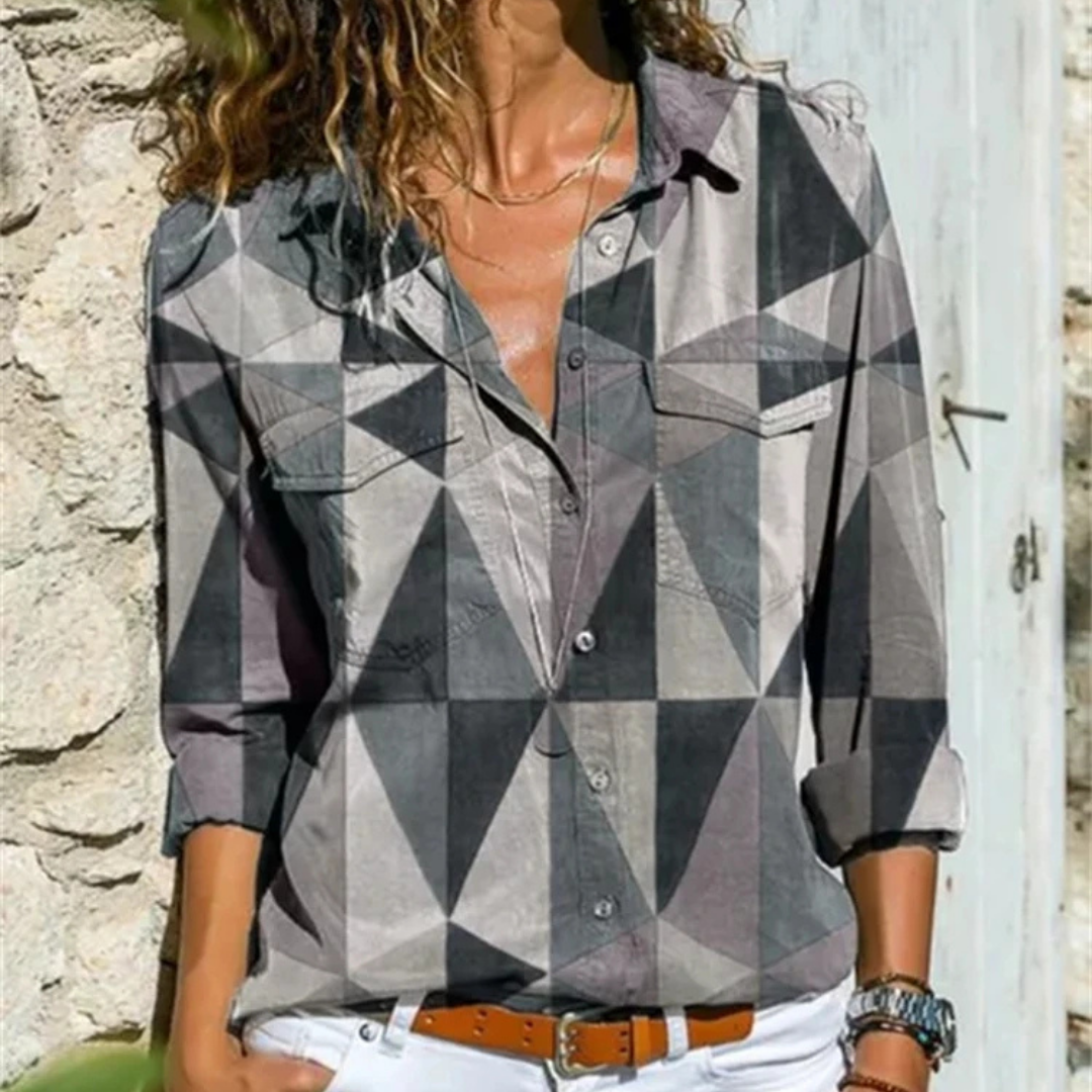 ZADIYA™ | ELEGANT LOOSE-FIT BLOUSE