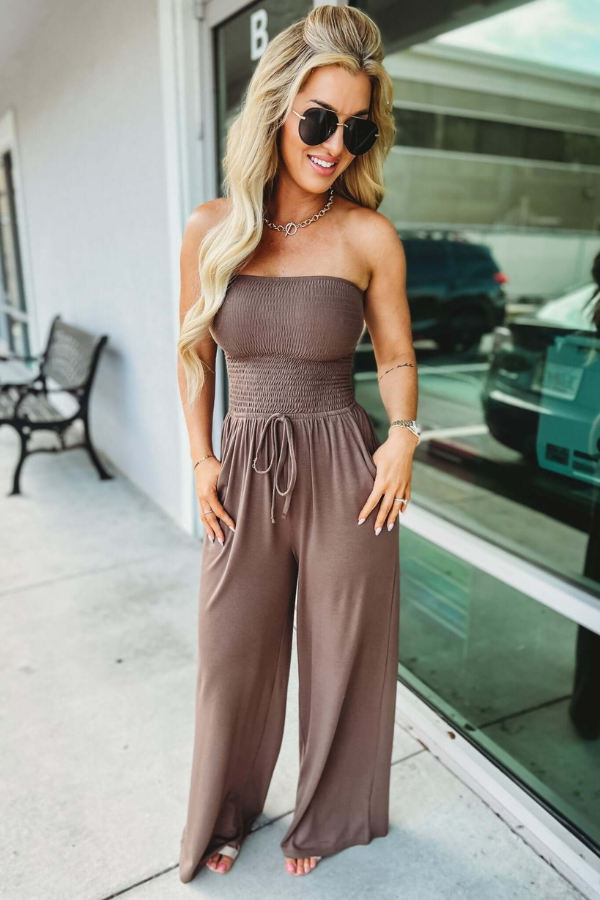 ZADIYA™ | TRENDY OFF-SHOULDER JUMPSUIT
