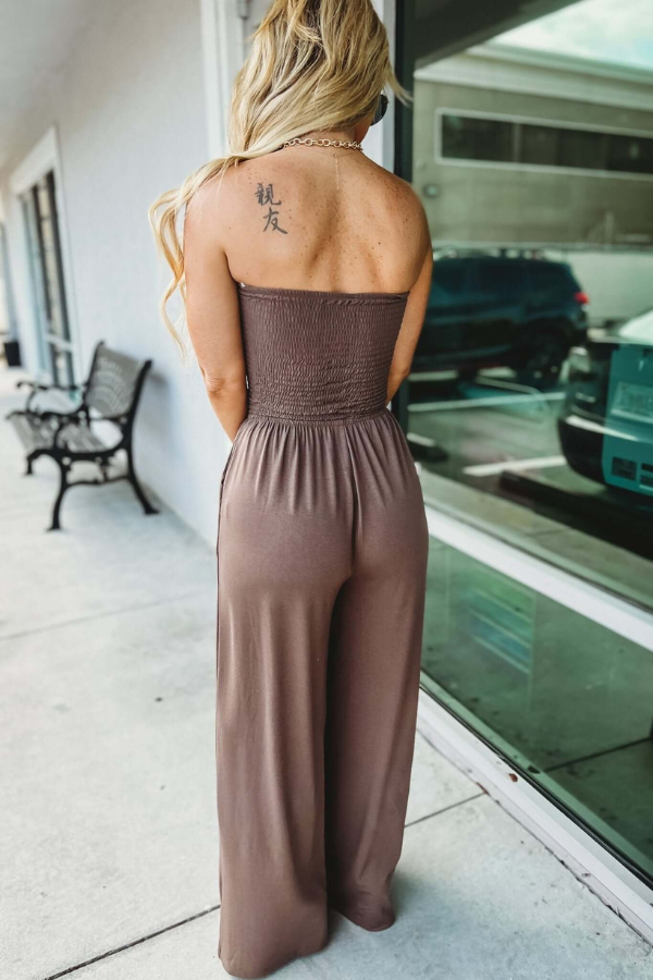 ZADIYA™ | TRENDY OFF-SHOULDER JUMPSUIT
