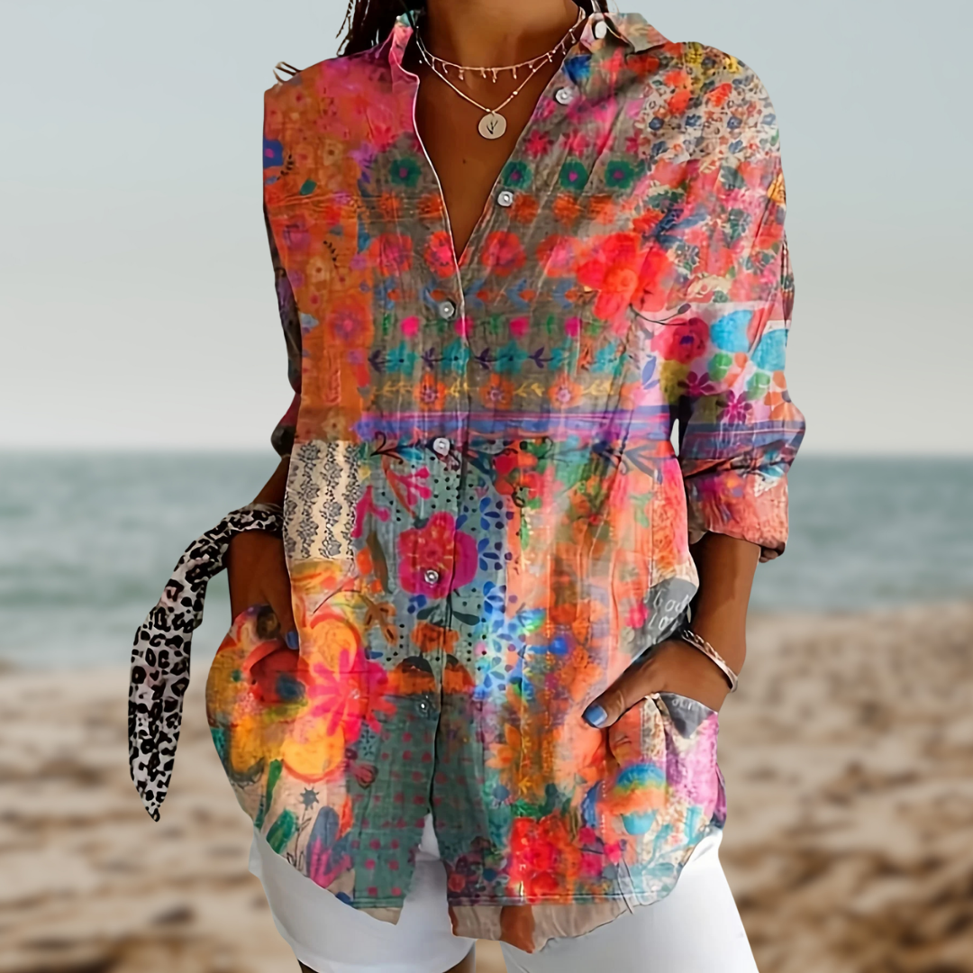 ZADIYA™ | COLOURFUL BLOUSE WITH BOHEMIAN FLAIR