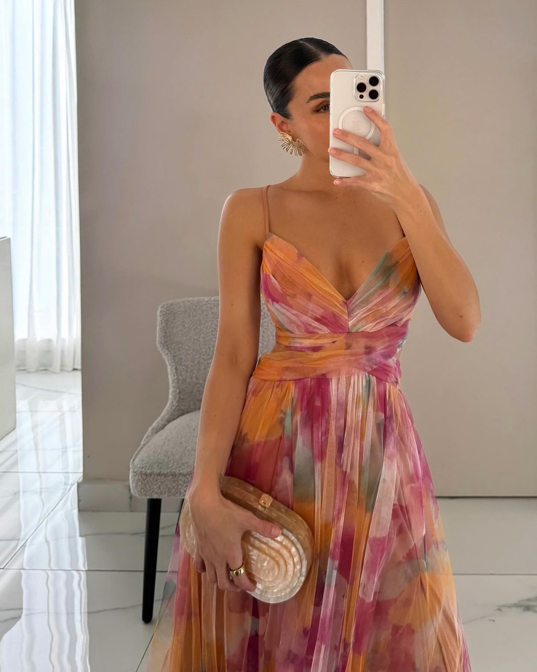 ZADIYA™ | FLOWING FLORAL MAXI DRESS