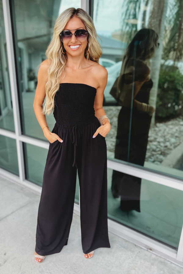 ZADIYA™ | TRENDY OFF-SHOULDER JUMPSUIT