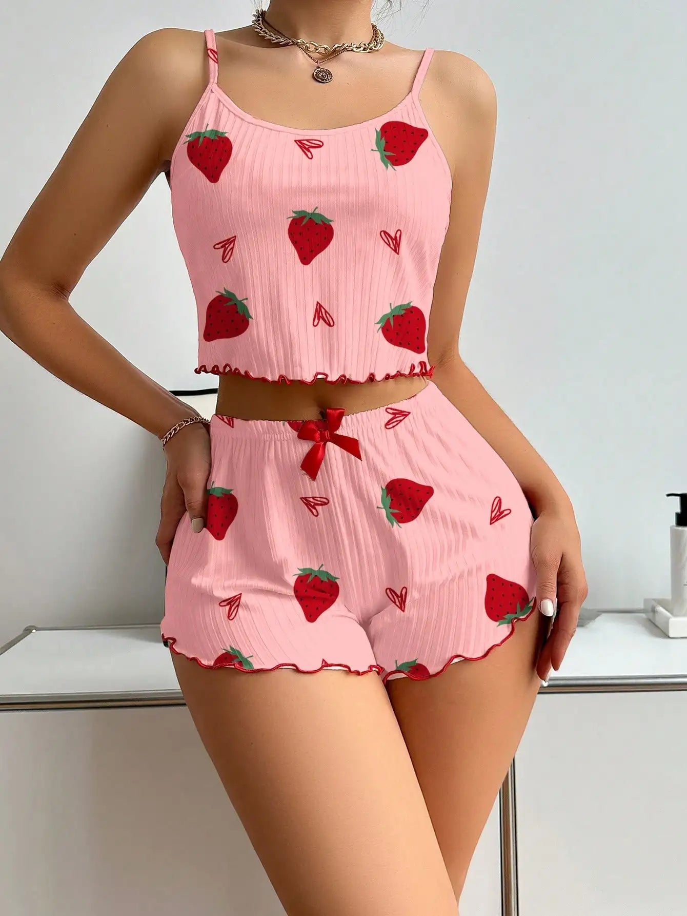 ZADIYA™ | Strawberry Dreams Lounge Set