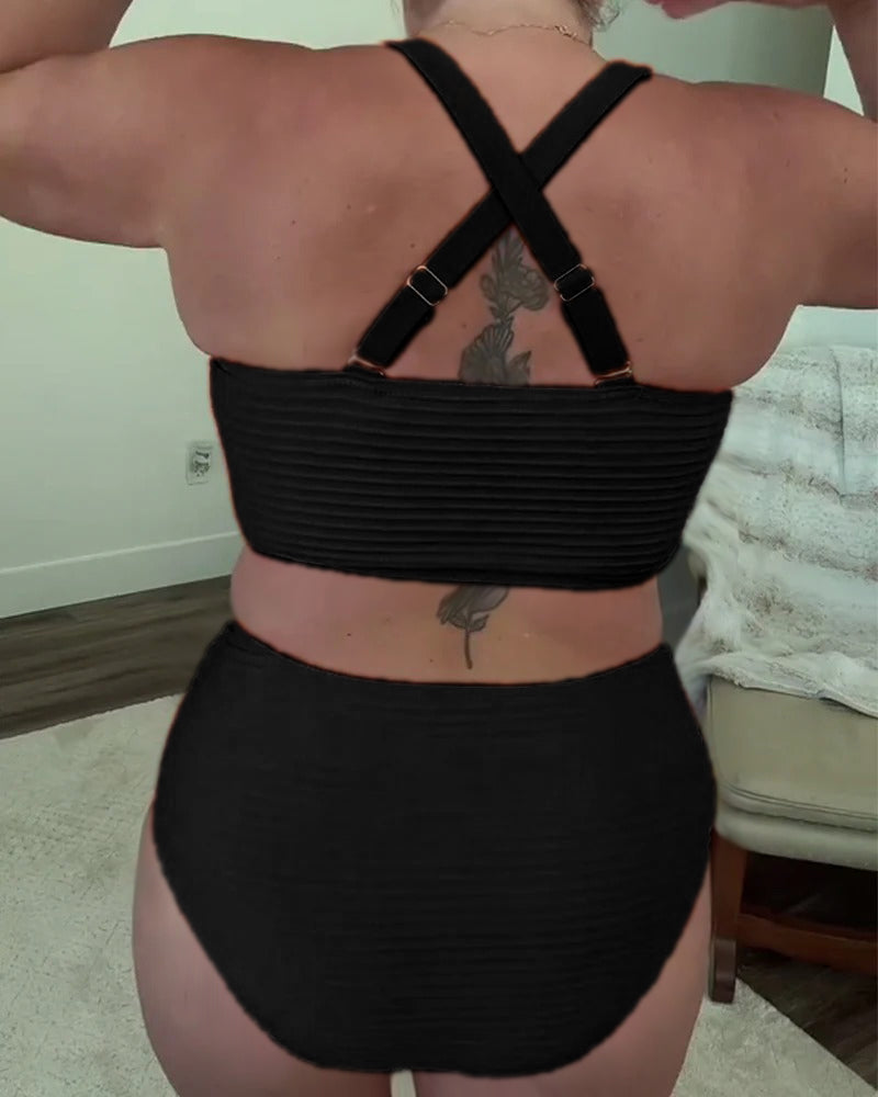 ZADIYA™ | Plain Triangle Bikini