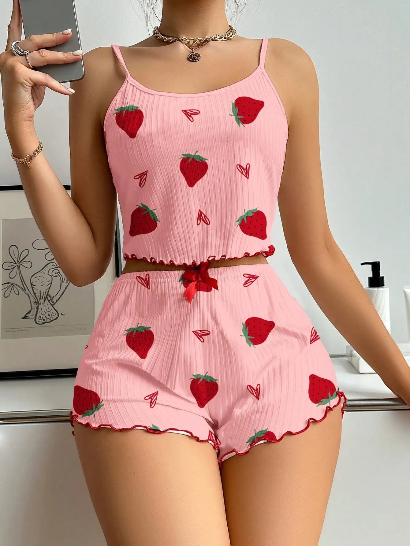 ZADIYA™ | Strawberry Dreams Lounge Set