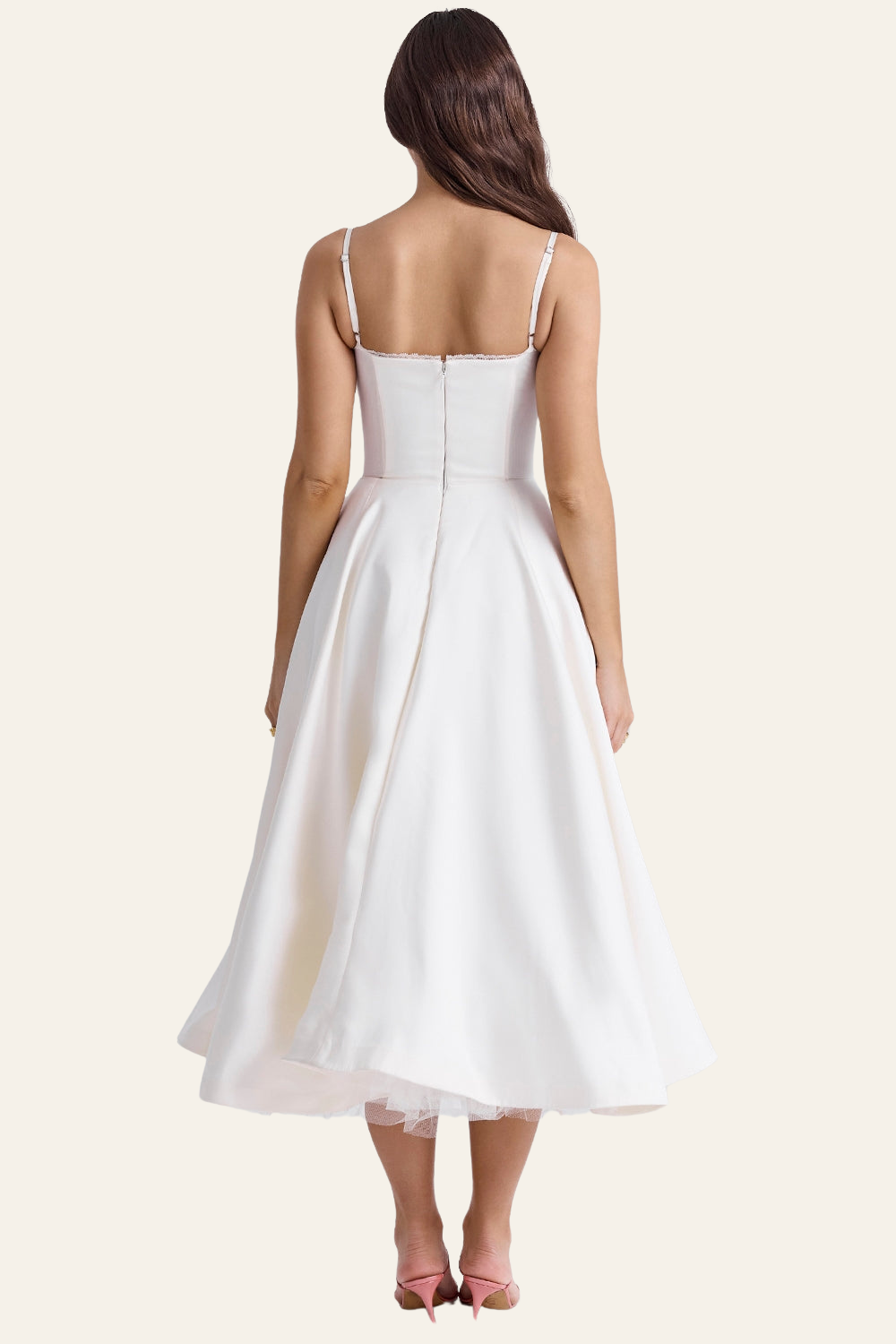 ZADIYA™ | TULLE MIDI DRESS