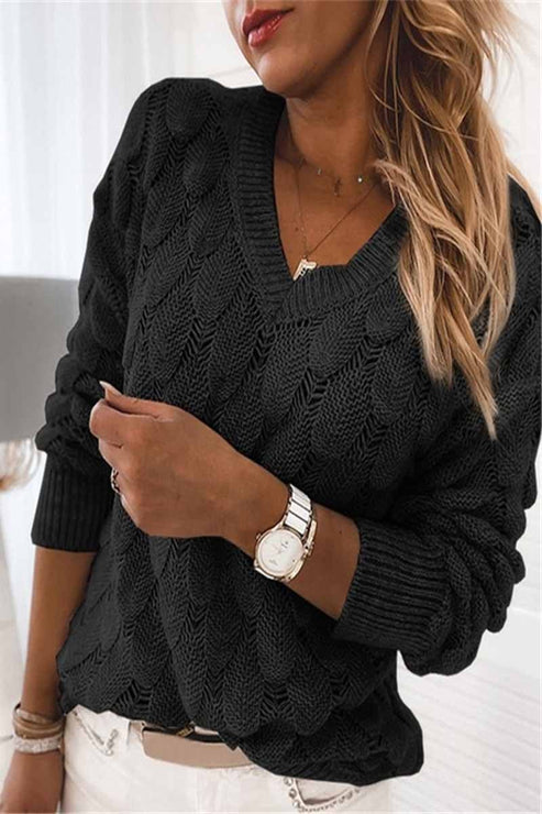 ZADIYA™ | Refined V-Neck Sweater