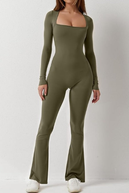 ZADIYA™ | SOLID BODYFIT JUMPSUIT