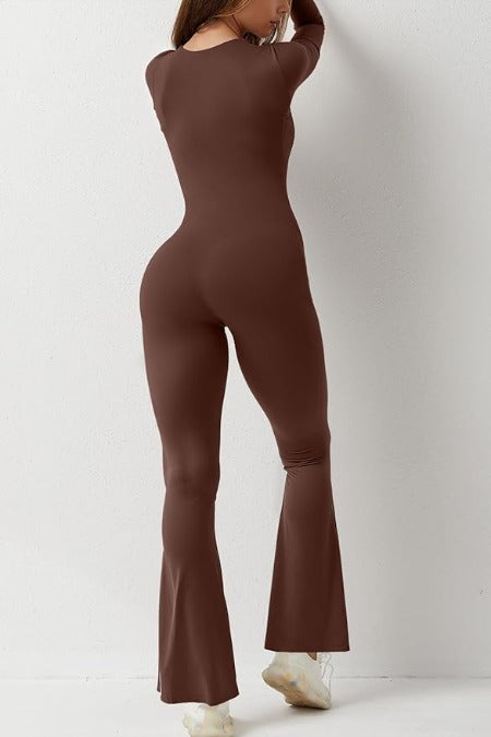 ZADIYA™ | SOLID BODYFIT JUMPSUIT