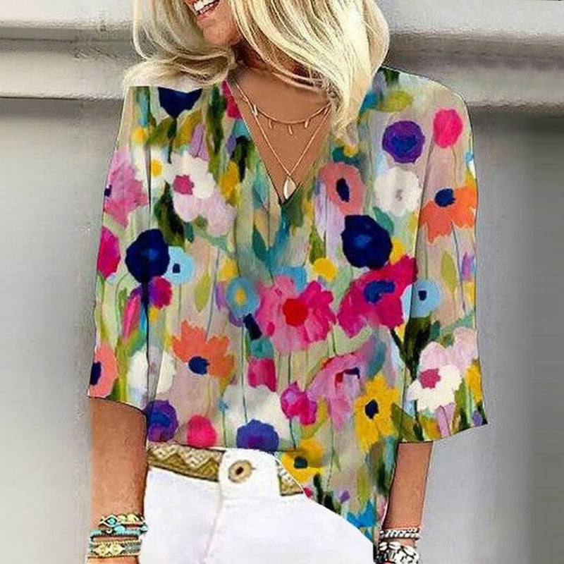 ZADIYA™ | FLORAL BLOUSE