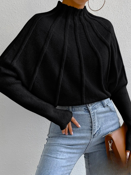 ZADIYA™ | Elegant High-Neck Sweater
