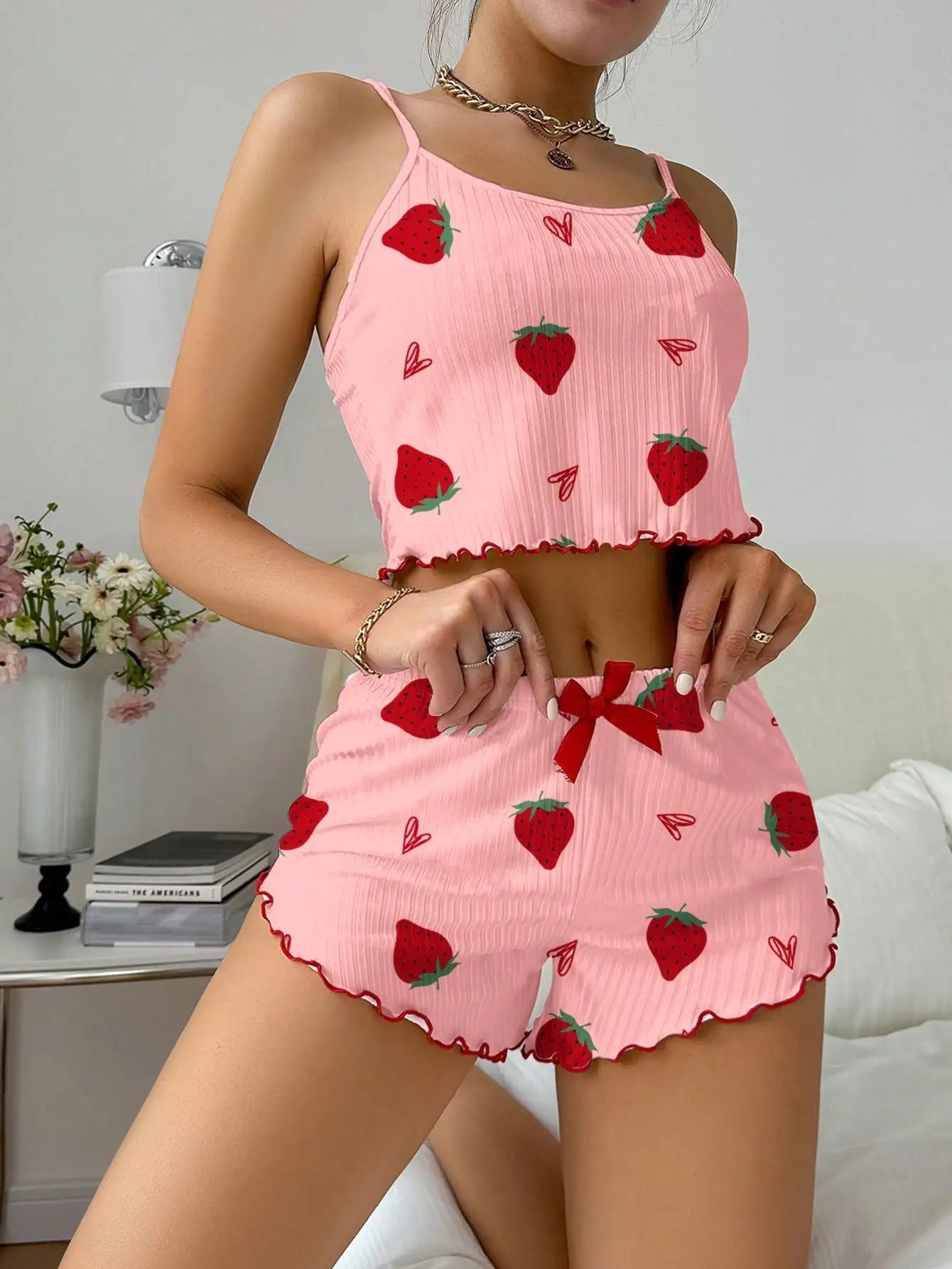 ZADIYA™ | Strawberry Dreams Lounge Set