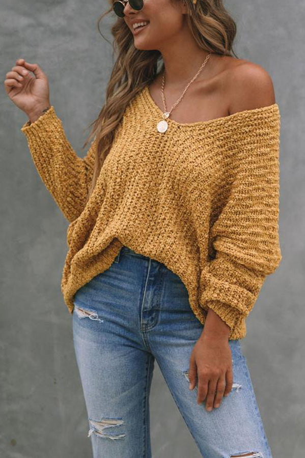 ZADIYA™ | Off-Shoulder Sweater