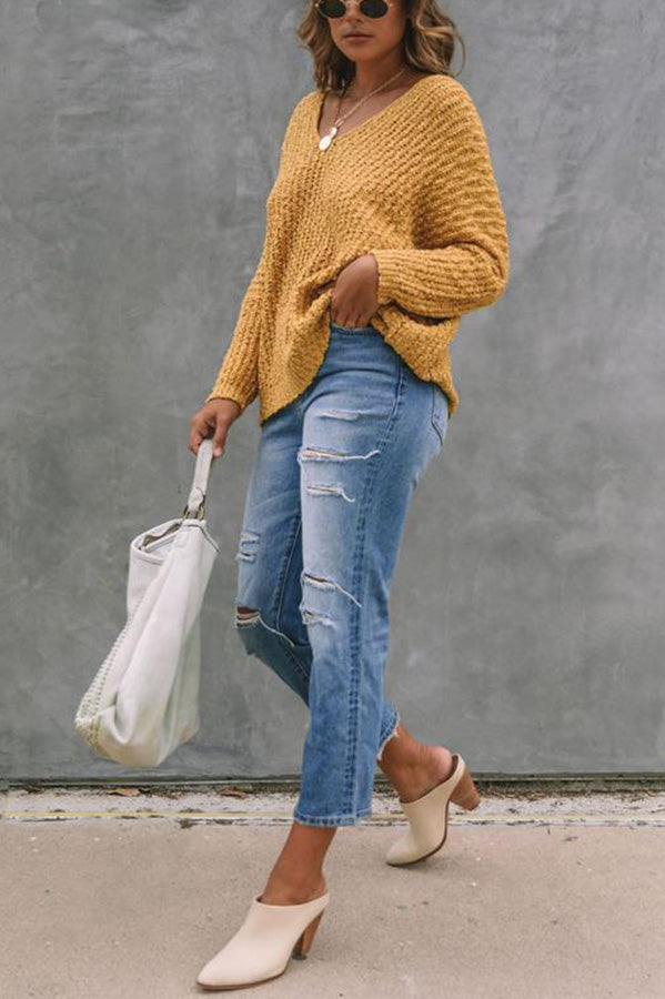 ZADIYA™ | Off-Shoulder Sweater