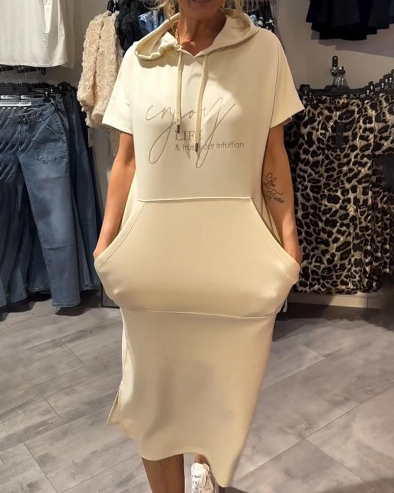 ZADIYA™ | Casual Hoodie Dress