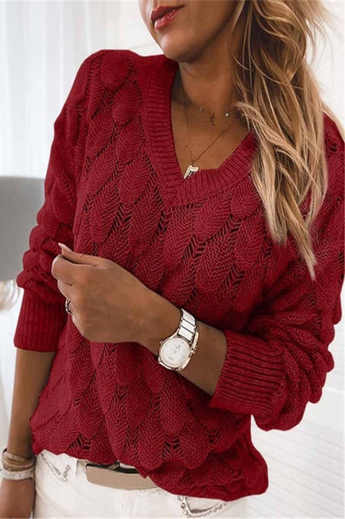 ZADIYA™ | Refined V-Neck Sweater