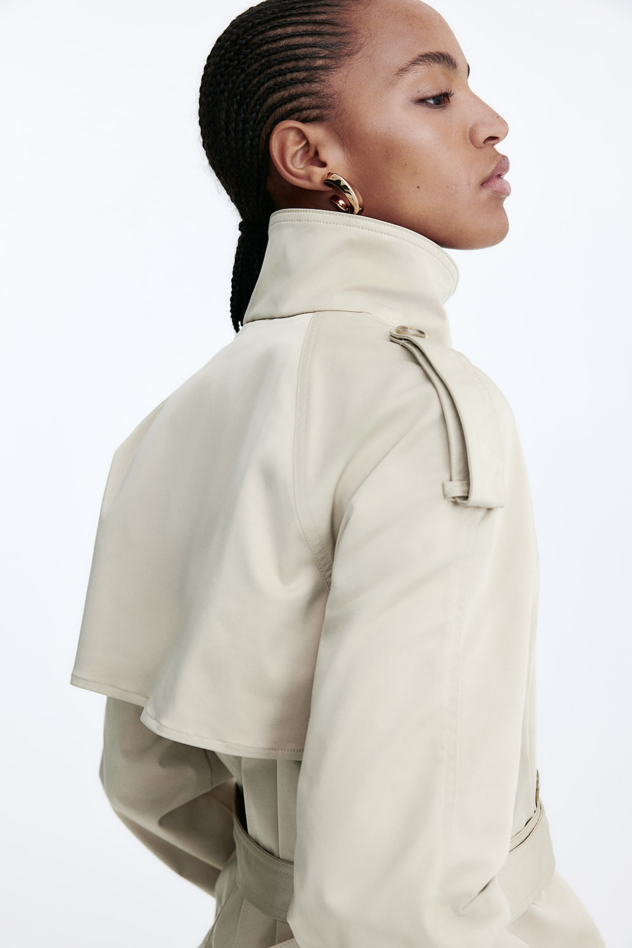 ZADIYA™ | Short Trench Coat