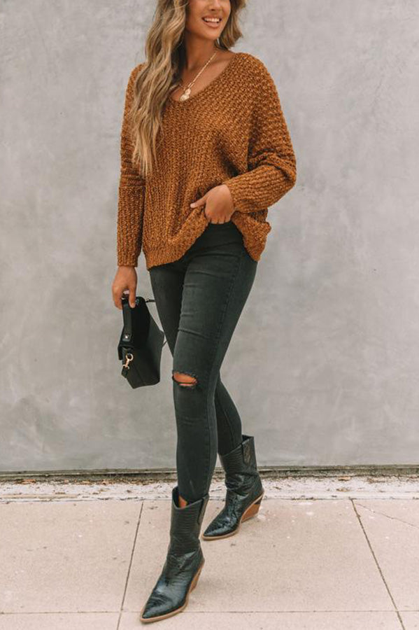 ZADIYA™ | Off-Shoulder Sweater
