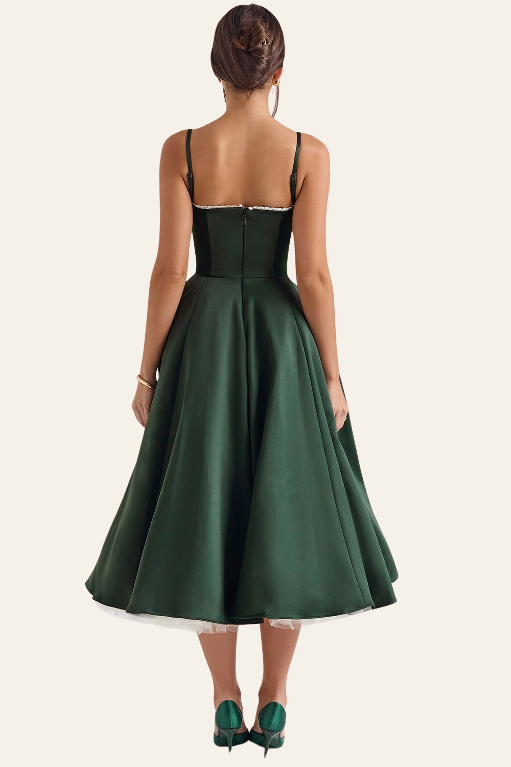 ZADIYA™ | TULLE MIDI DRESS