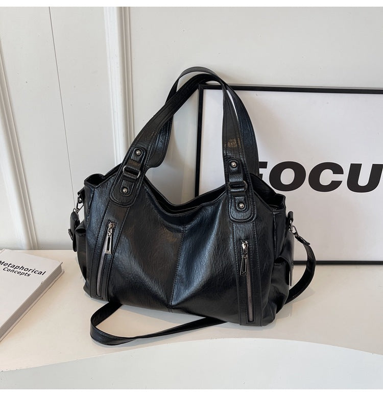 ZADIYA™ | LEATHER TOTE BAG