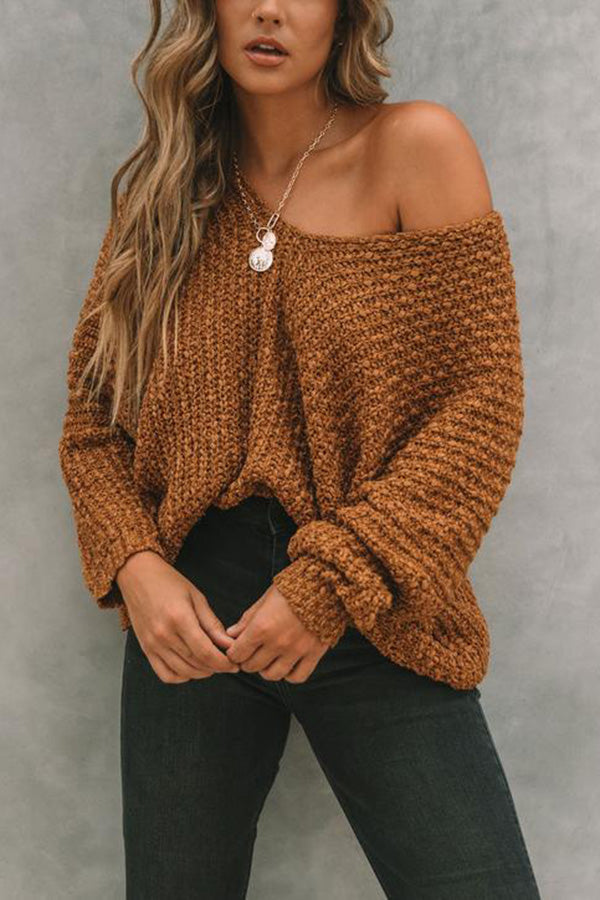ZADIYA™ | Off-Shoulder Sweater
