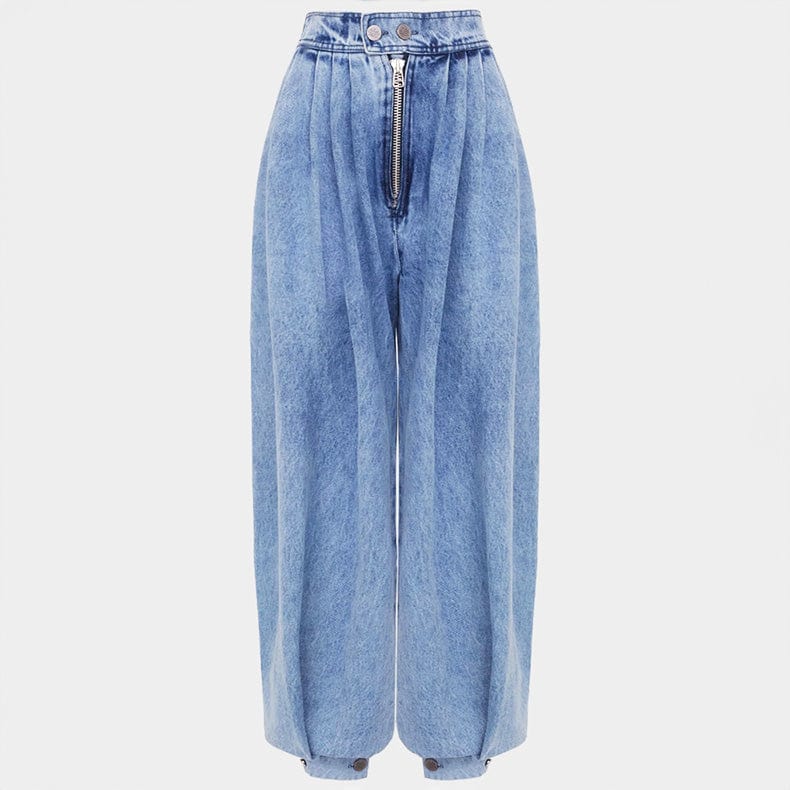 ZADIYA™ | High-Waisted Balloon Jeans