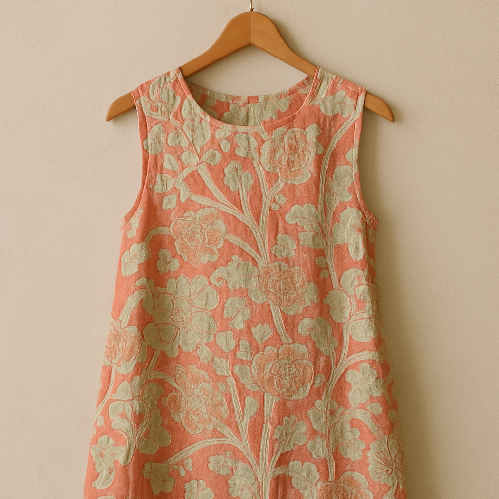ZADIYA™ | VINTAGE-INSPIRED FLORAL PRINT DRESS