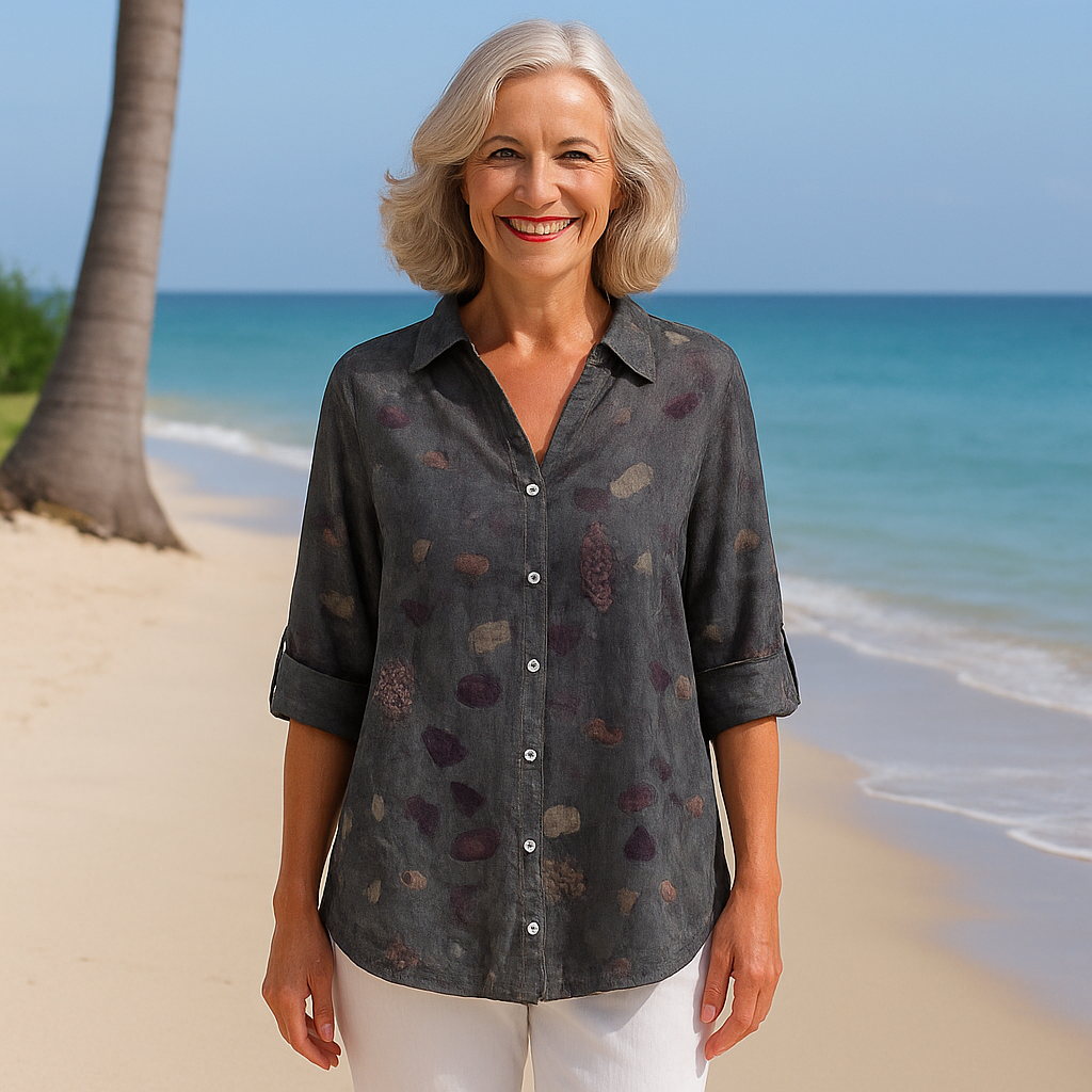 ZADIYA™ | VINTAGE FLORAL BLOUSE