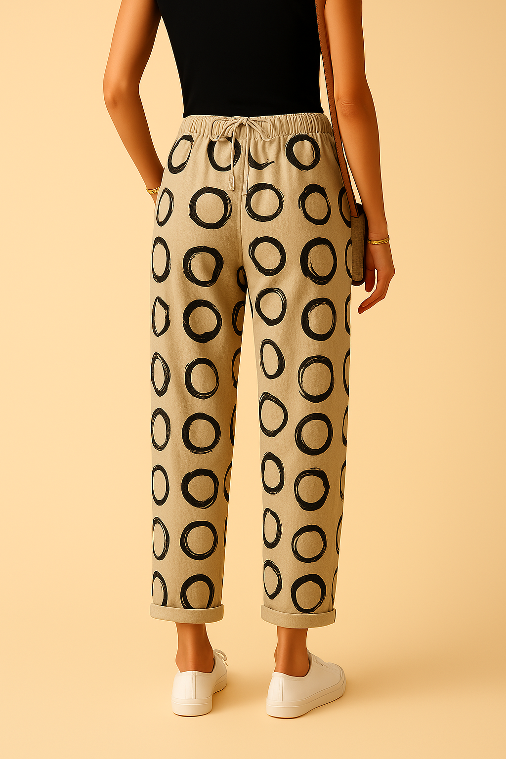 ZADIYA™ | COTTON-LINEN TROUSERS