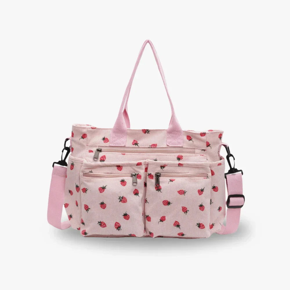 ZADIYA™ | STRAWBERRY TOTE BAG