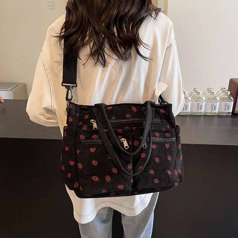 ZADIYA™ | STRAWBERRY TOTE BAG