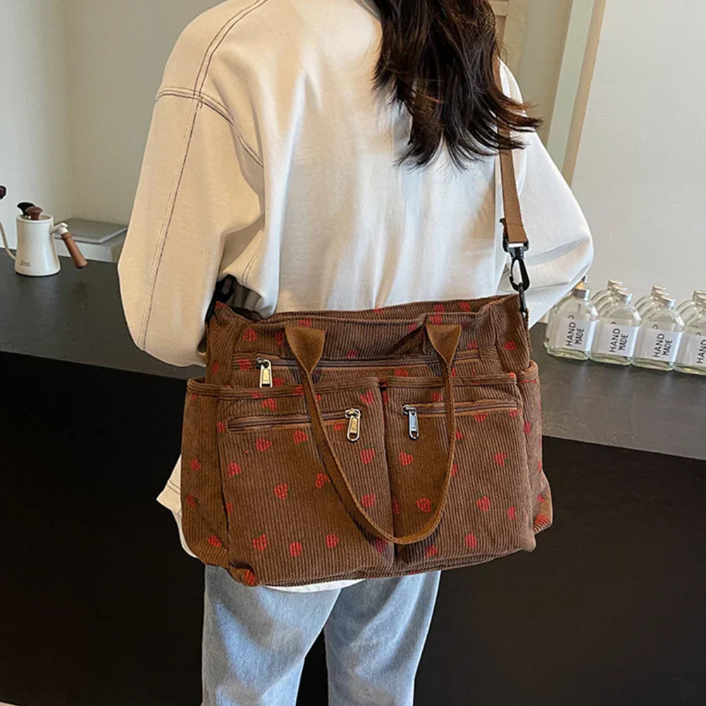 ZADIYA™ | STRAWBERRY TOTE BAG