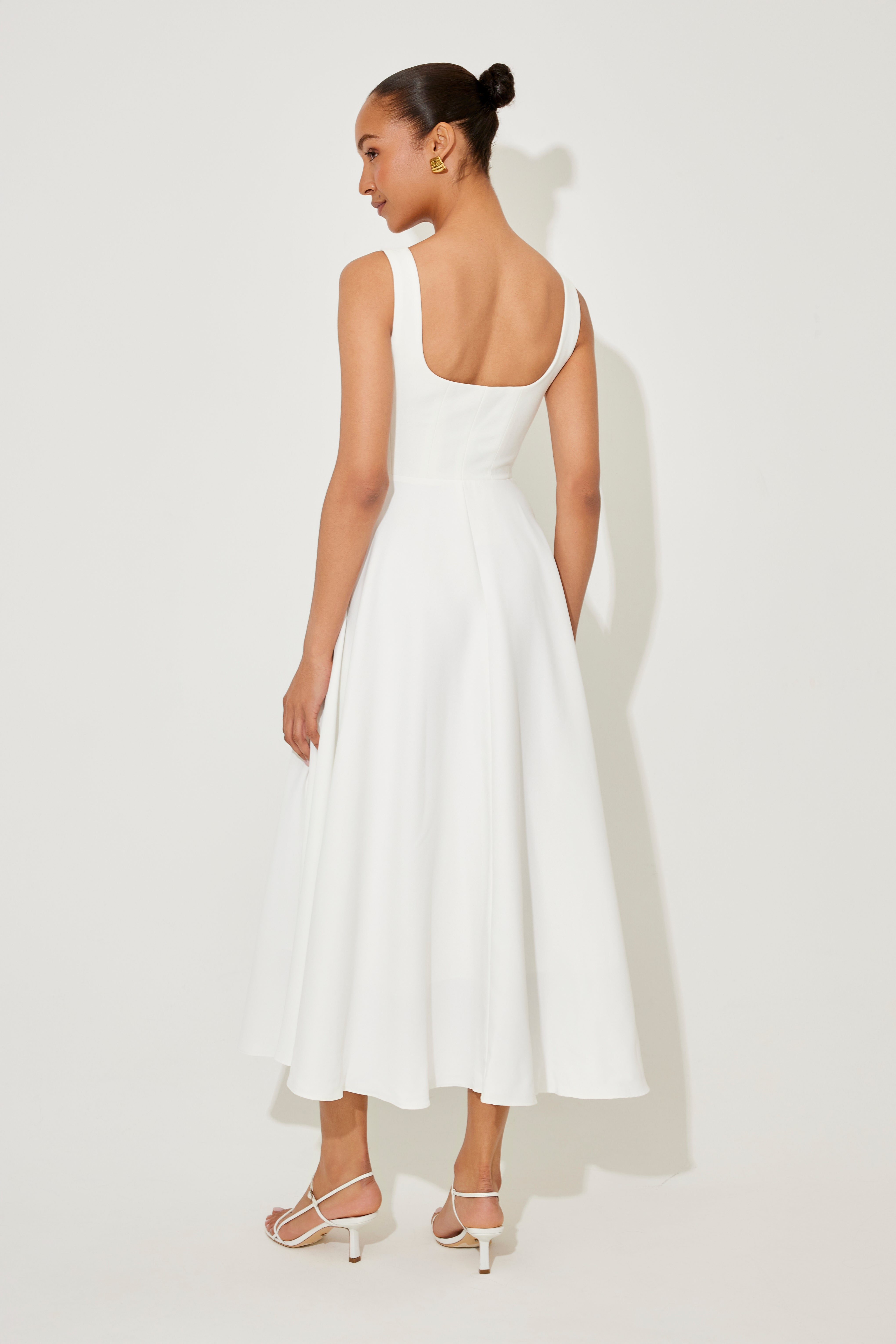 ZADIYA™ | Timeless Flowy Midi Dress