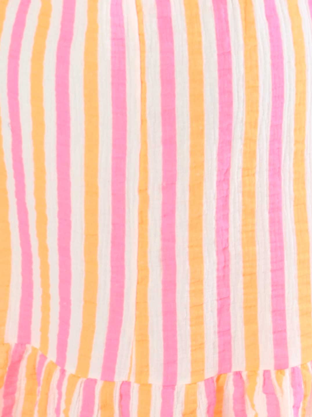 ZADIYA™ | SOFT STRIPED COTTON DRESS