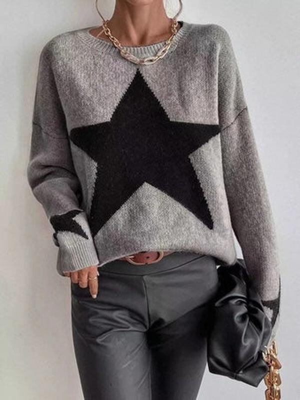 ZADIYA™ | Big Star Sweater