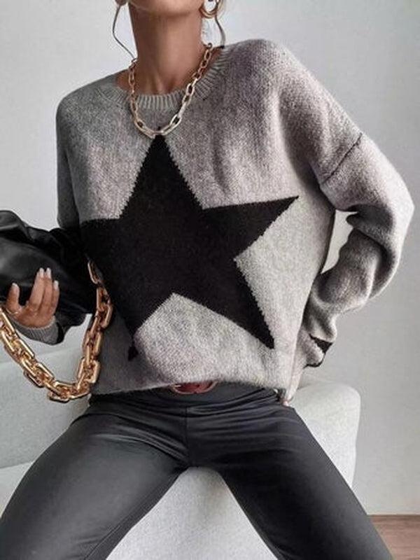 ZADIYA™ | Big Star Sweater