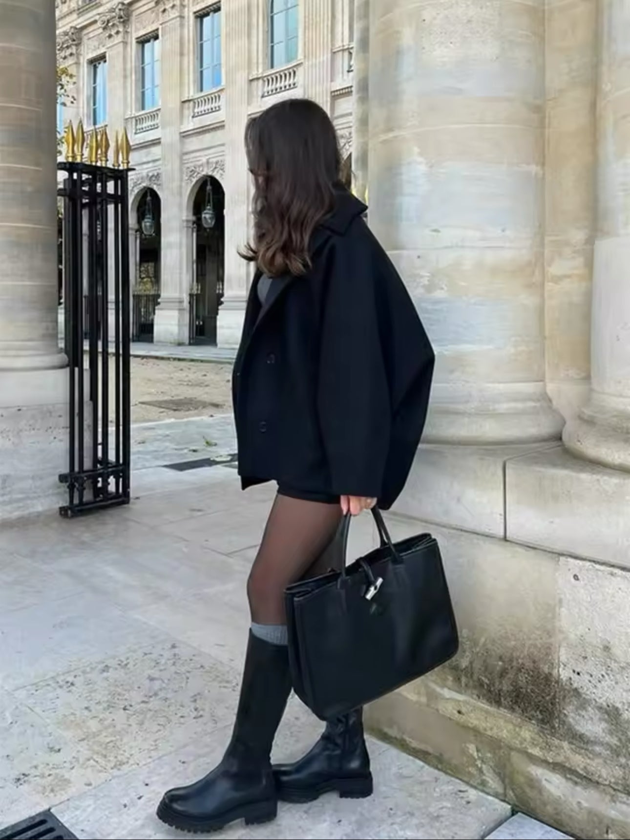 ZADIYA™ | Oversized Wool Coat