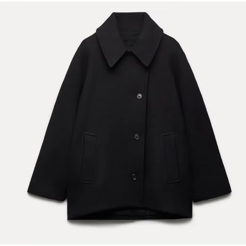 ZADIYA™ | Oversized Wool Coat