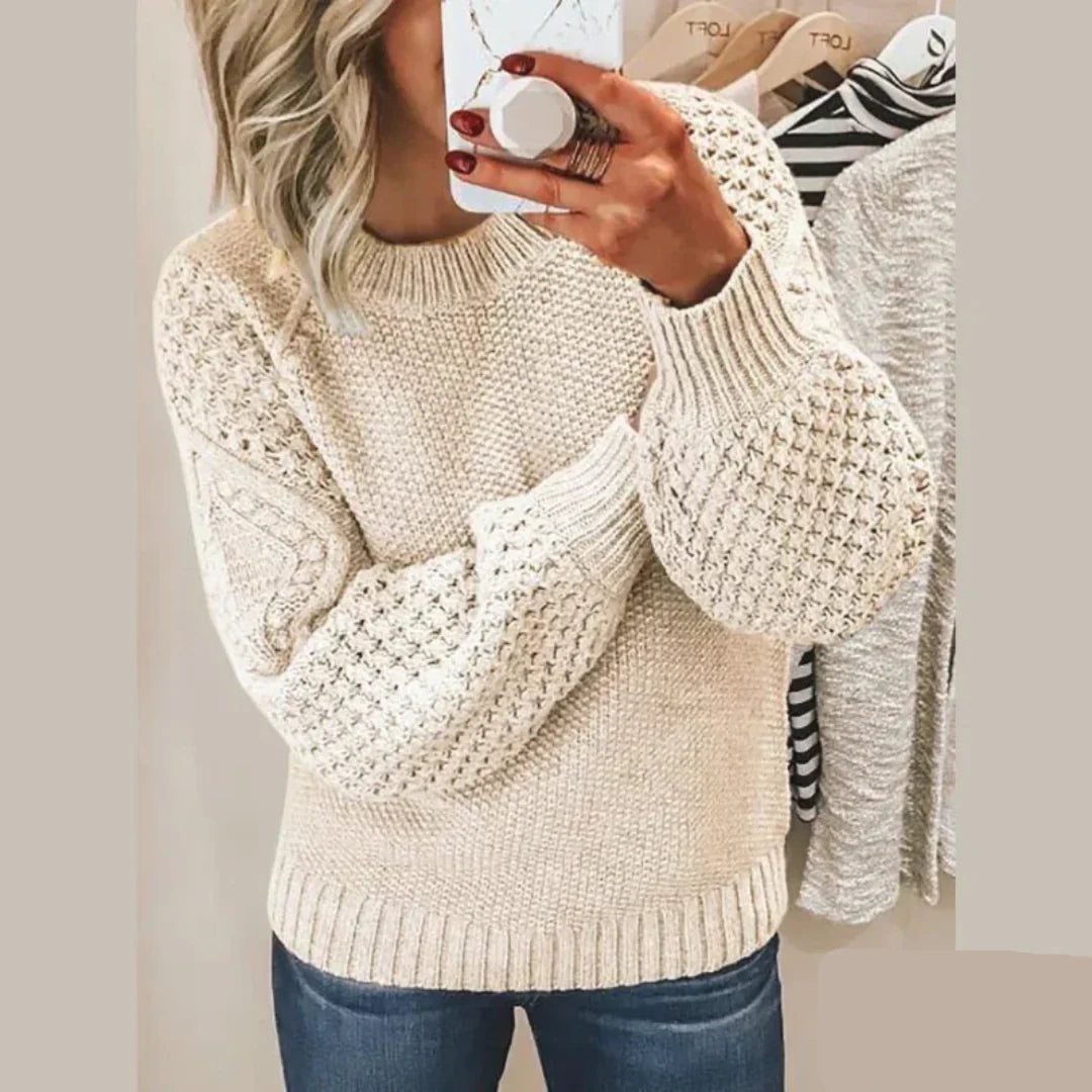 ZADIYA™ | Classic Knit Sweater