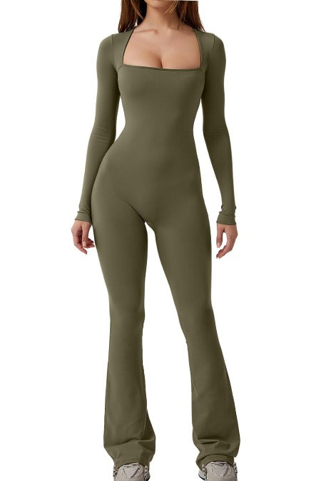 ZADIYA™ | SOLID BODYFIT JUMPSUIT