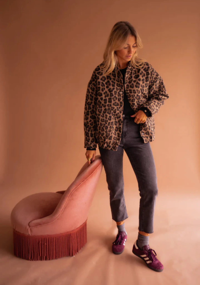 ZADIYA™ | Bold Leopard Jacket