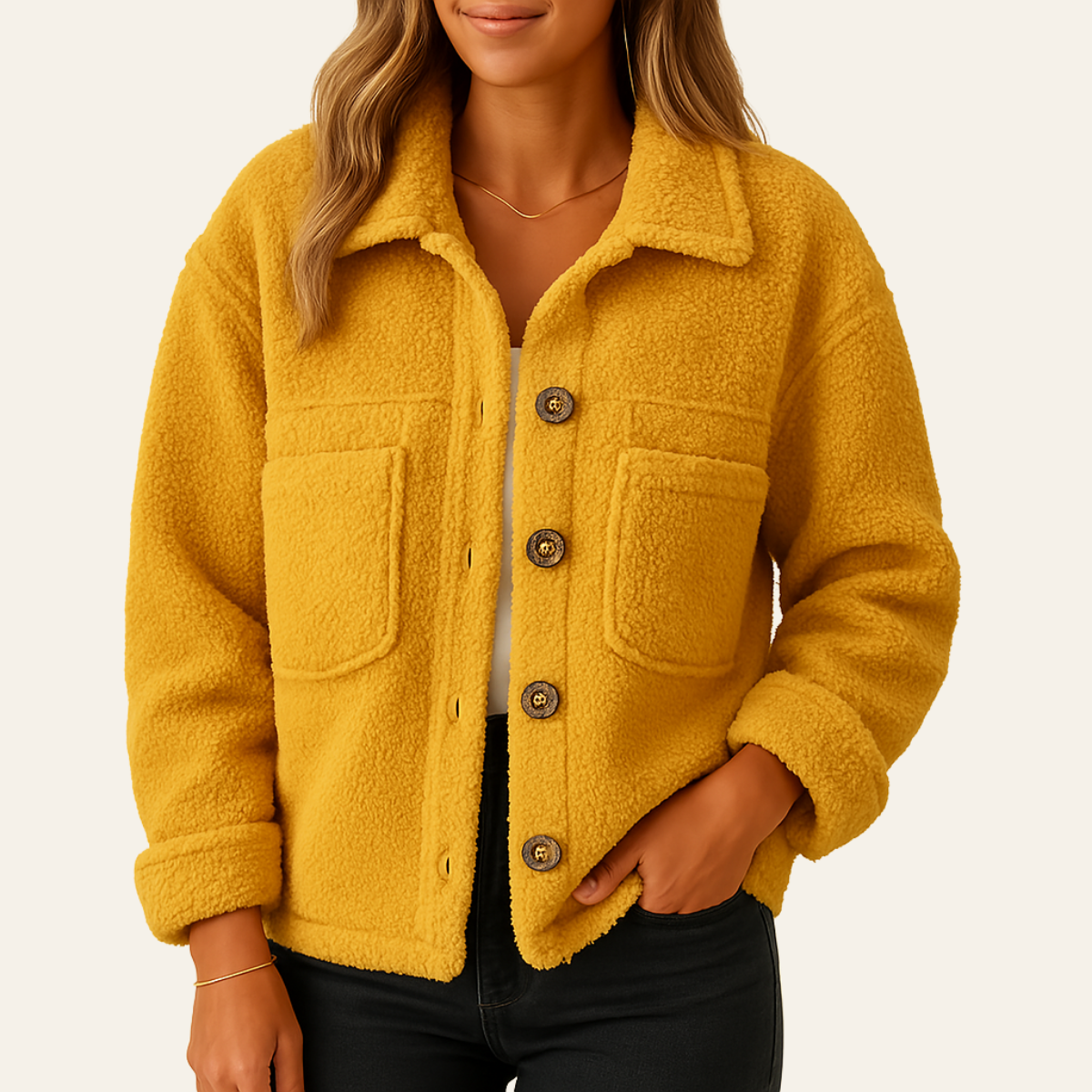 ZADIYA™ | CROPPED SPRING COAT