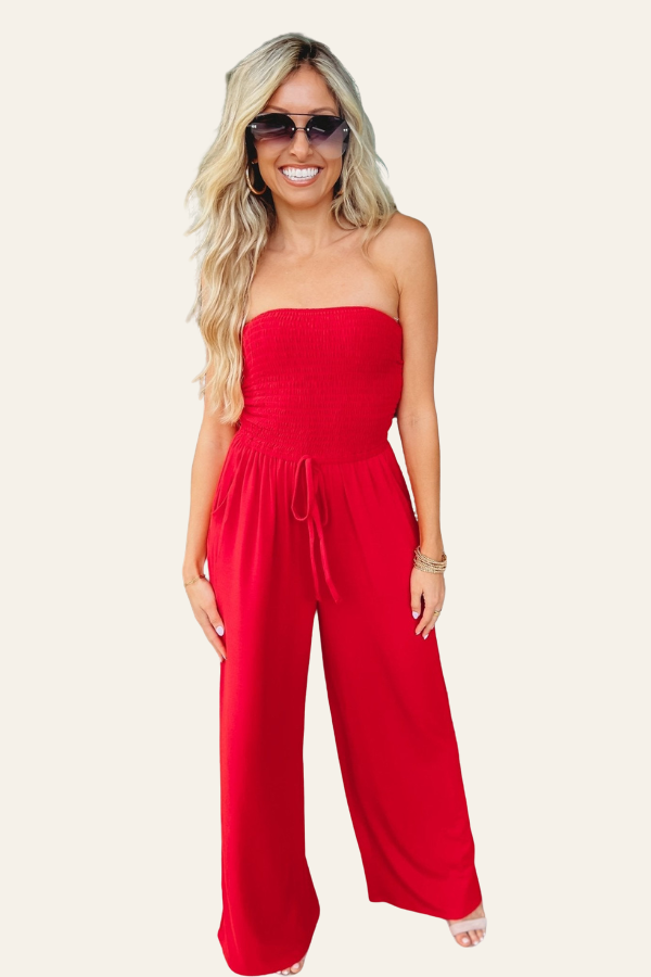 ZADIYA™ | TRENDY OFF-SHOULDER JUMPSUIT