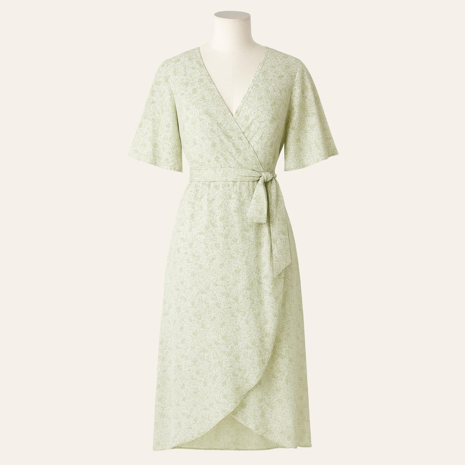 ZADIYA™ | FLORAL WRAP DRESS