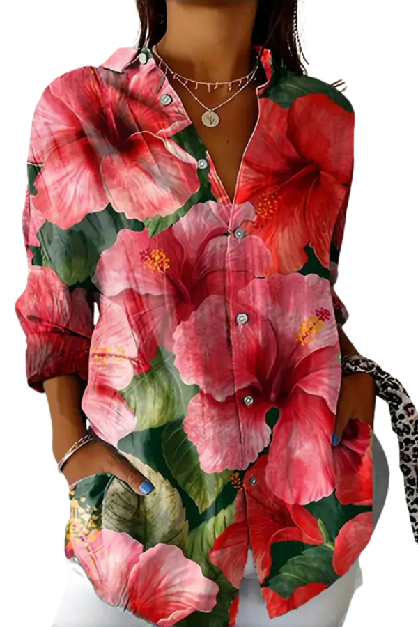 ZADIYA™ | WILDFLOWER WHIMSY SHIRT
