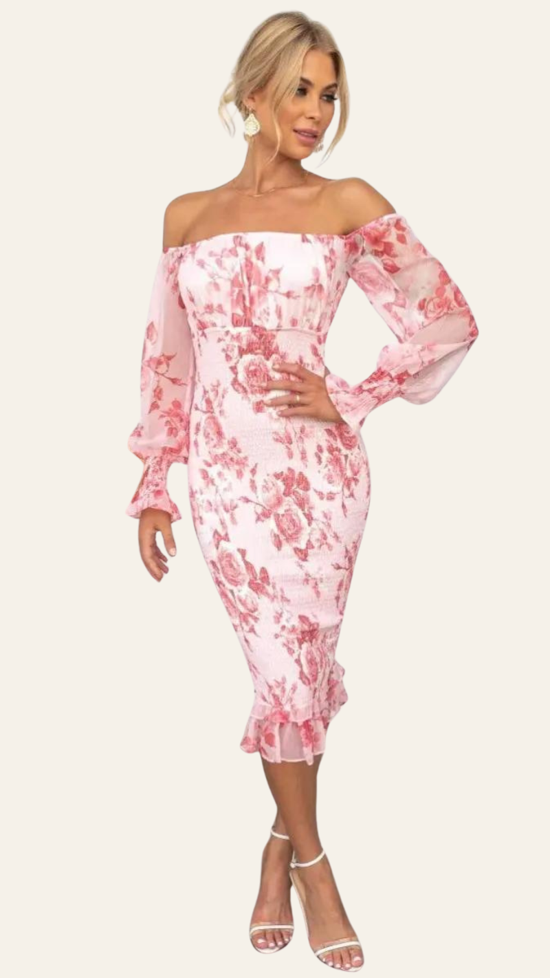 ZADIYA™ | CLASSIC MIDI DRESS