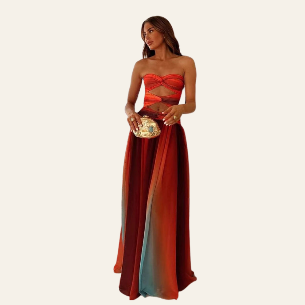 ZADIYA™ | LONG STRAP DRESS