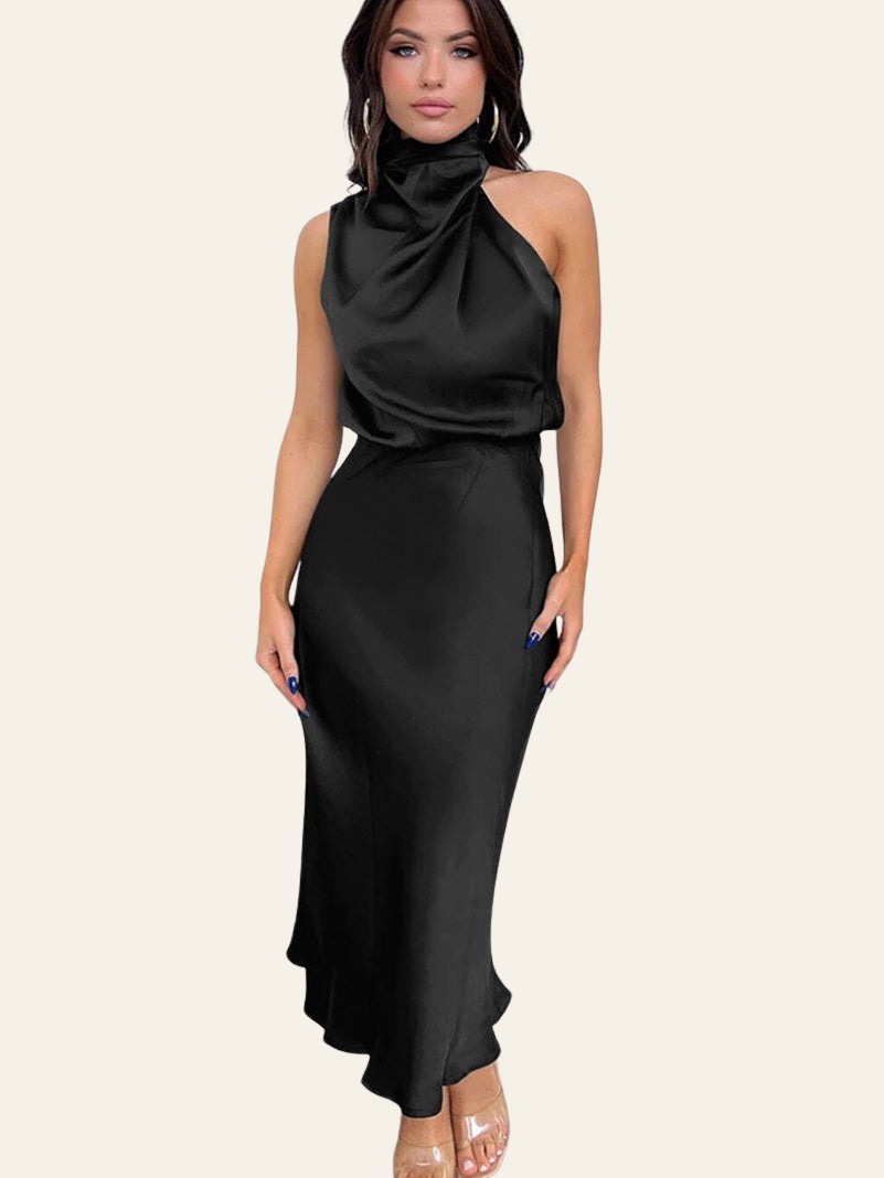 ZADIYA™ | LUXE SILK DRESS