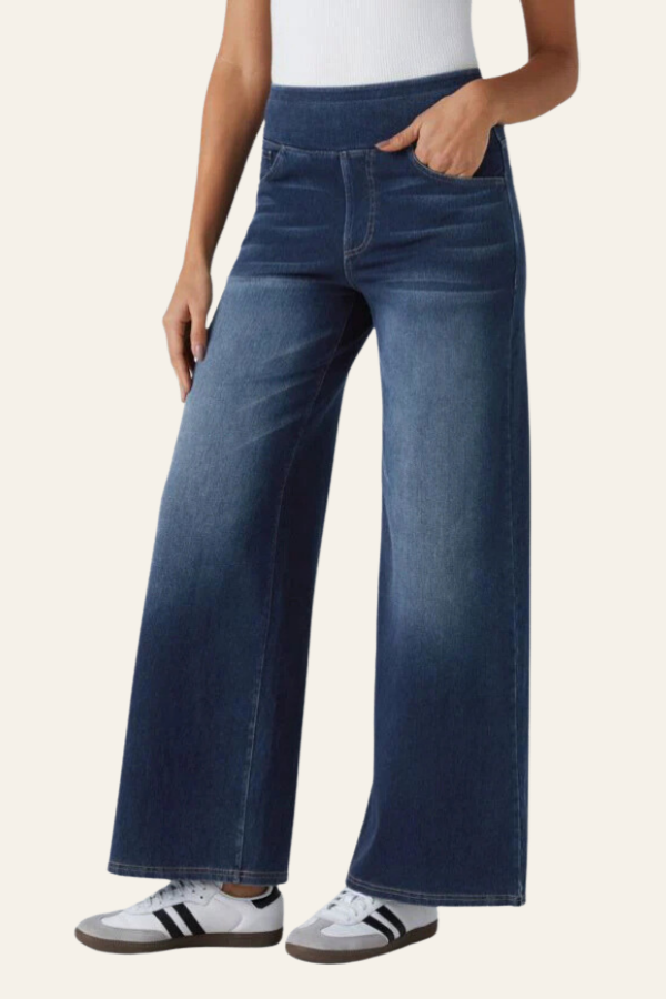 ZADIYA™ | HIGH WAIST WIDE LEG JEANS